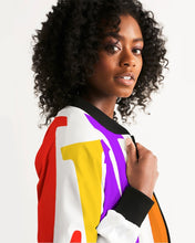 Load image into Gallery viewer, LIVING UNAPOLOGETICALLY BLACK Women&#39;s Bomber Jacket