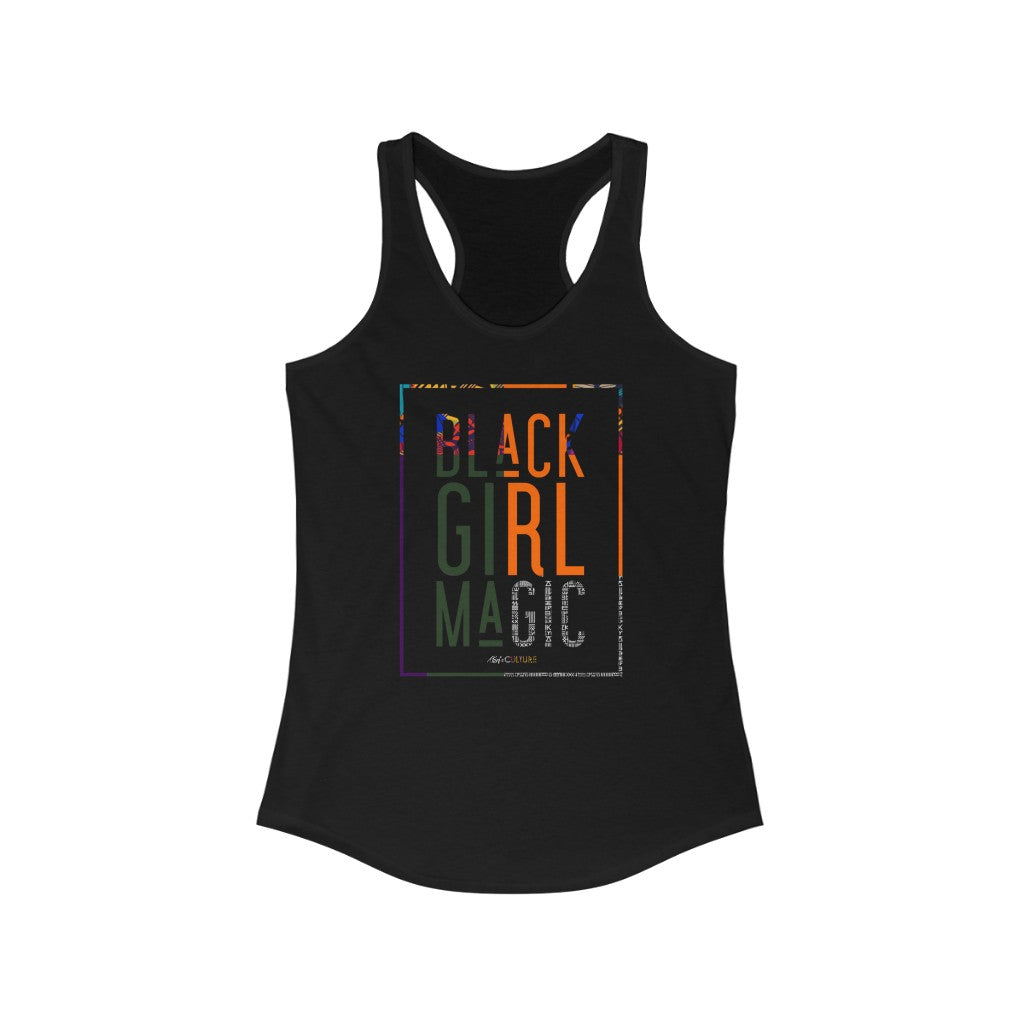 BLACK GIRL MAGIC Women's Racerback Tank