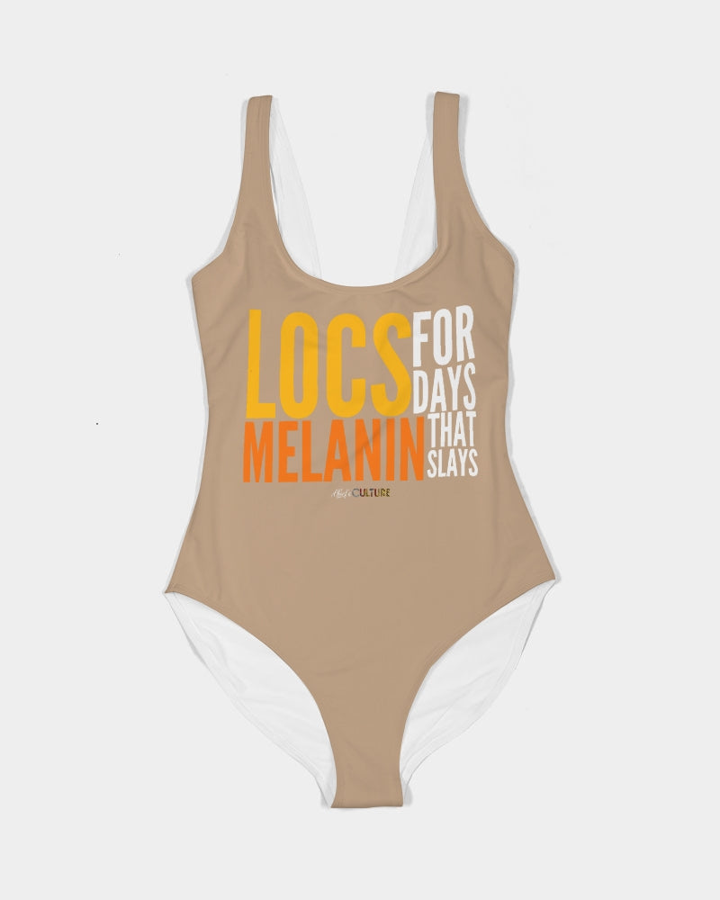 LOCS FOR DAYS Women's One-Piece Swimsuit