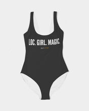 Load image into Gallery viewer, LOC. GIRL. MAGIC. Women&#39;s One-Piece Swimsuit
