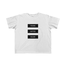Load image into Gallery viewer, YOUNG GIFTED BLACK Kid&#39;s T-Shirt