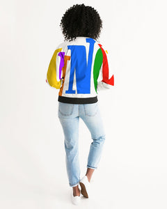 LIVING UNAPOLOGETICALLY BLACK Women's Bomber Jacket
