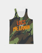 Load image into Gallery viewer, LOCS AND MELANIN CAMO Unisex Tank