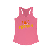 Load image into Gallery viewer, LOCS and MELANIN Women&#39;s Racerback Tank