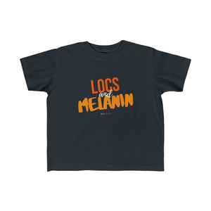 LOCS AND MELANIN Toddler Fine Jersey T-Shirt