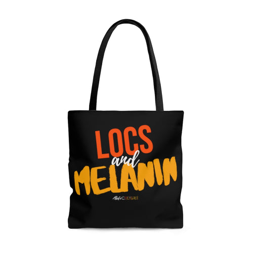 LOCS AND MELANIN Tote Bag