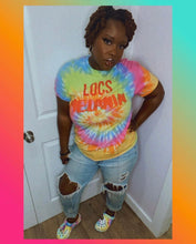 Load image into Gallery viewer, LOCS and MELANIN Unisex Tie Dye T-Shirt