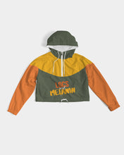 Load image into Gallery viewer, LOCS and MELANIN Women&#39;s Cropped Windbreaker