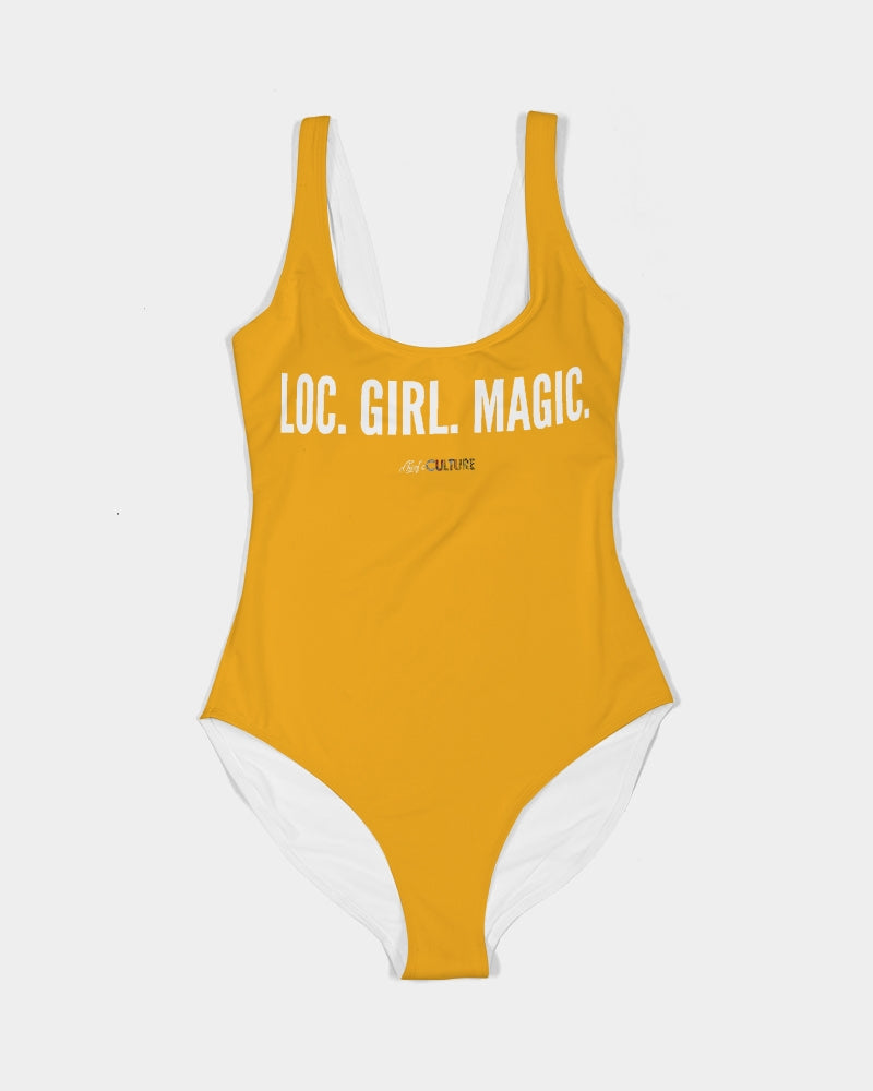 LOC. GIRL. MAGIC. Women's One-Piece Swimsuit
