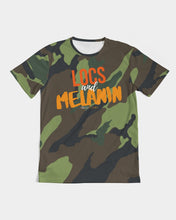 Load image into Gallery viewer, LOCS AND MELANIN CAMO Unisex T-Shirt