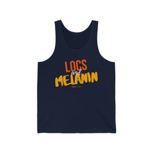 Load image into Gallery viewer, LOCS and MELANIN Unisex Jersey Tank