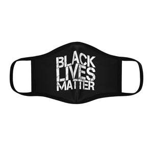 BLACK LIVES MATTER Adult Fitted Face Mask