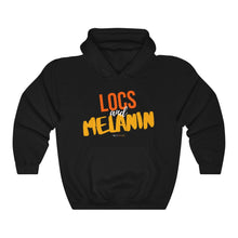 Load image into Gallery viewer, LOCS and MELANIN Unisex Hoodie