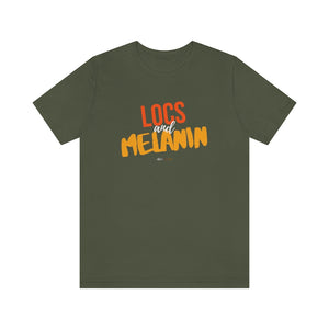 LOCS and MELANIN Unisex T-Shirt