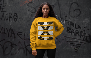 BY ANY MEANS NECESSARY Unisex Crewneck Sweatshirt
