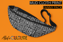 Load image into Gallery viewer, MUD CLOTH PRINT Crossbody Fanny Pack