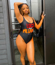 Load image into Gallery viewer, LOCS AND MELANIN SWIMWEAR WOMEN&#39;S ONE-PIECE SWIMSUIT