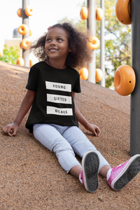YOUNG GIFTED BLACK Kid's T-Shirt