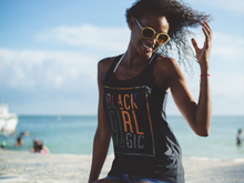 Load image into Gallery viewer, BLACK GIRL MAGIC Women&#39;s Racerback Tank